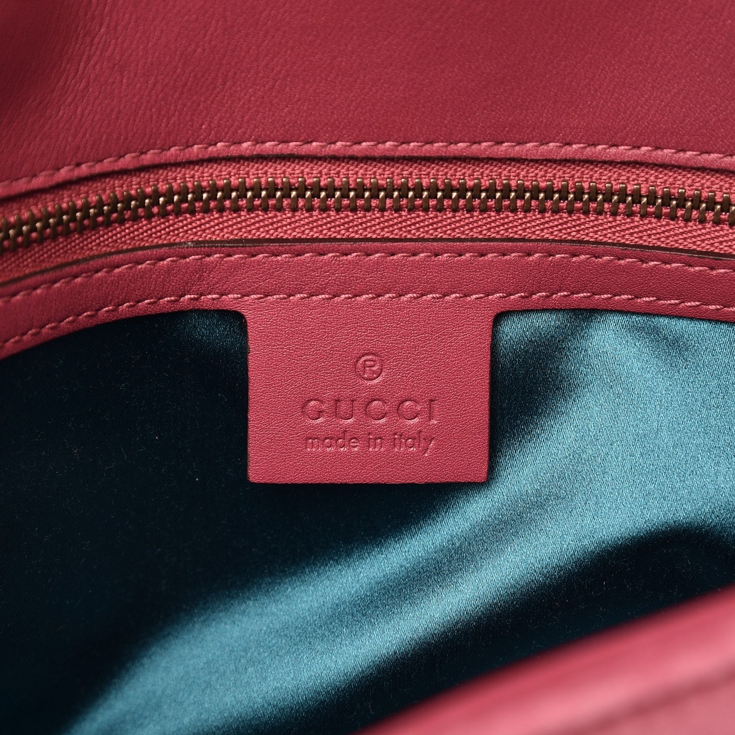 Gucci Velvet Matelasse Small GG Marmont Shoulder Bag Light Raspberry Rose 6 of 7