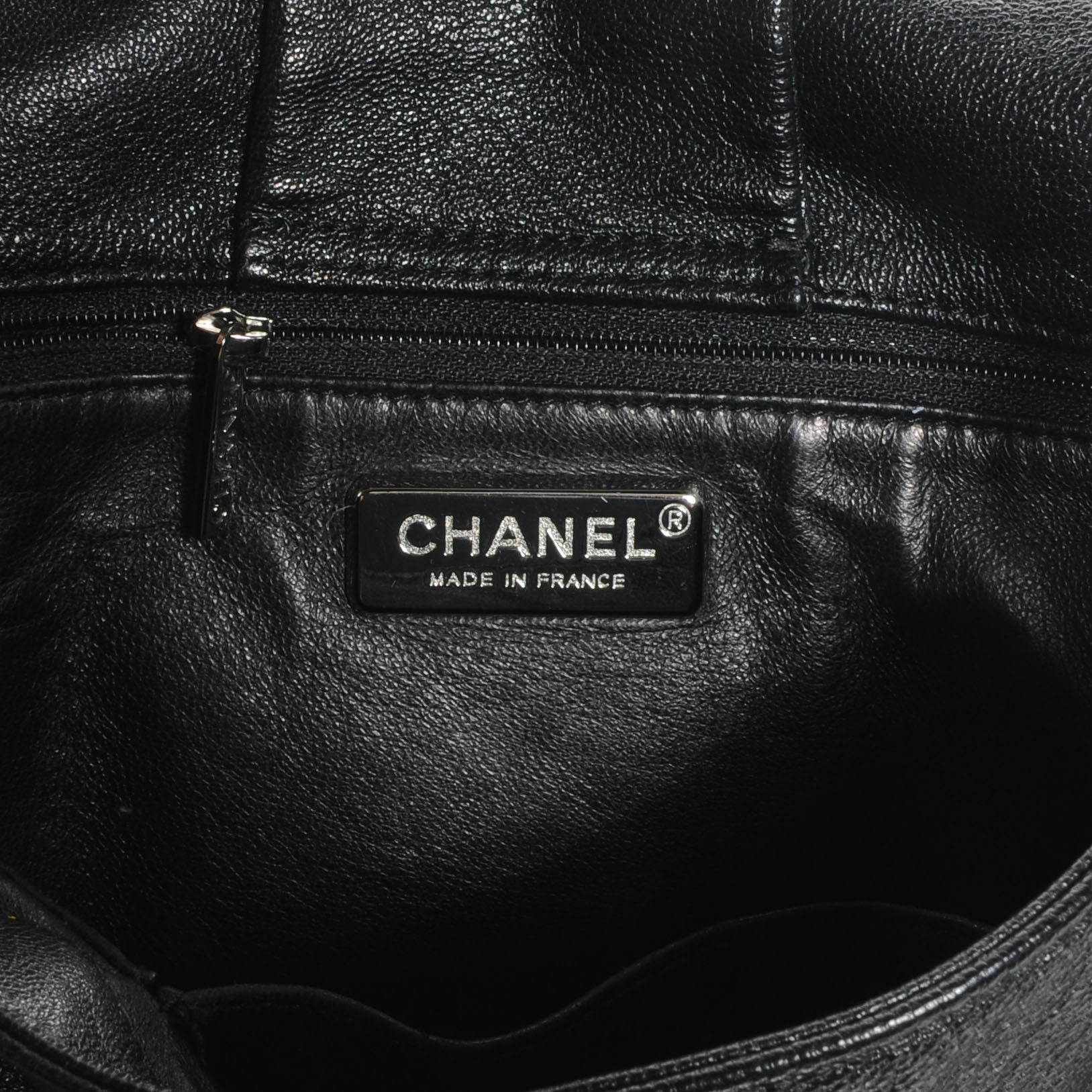Chanel Calfskin Luxe Ligne Flap Bag Black 6 of 8