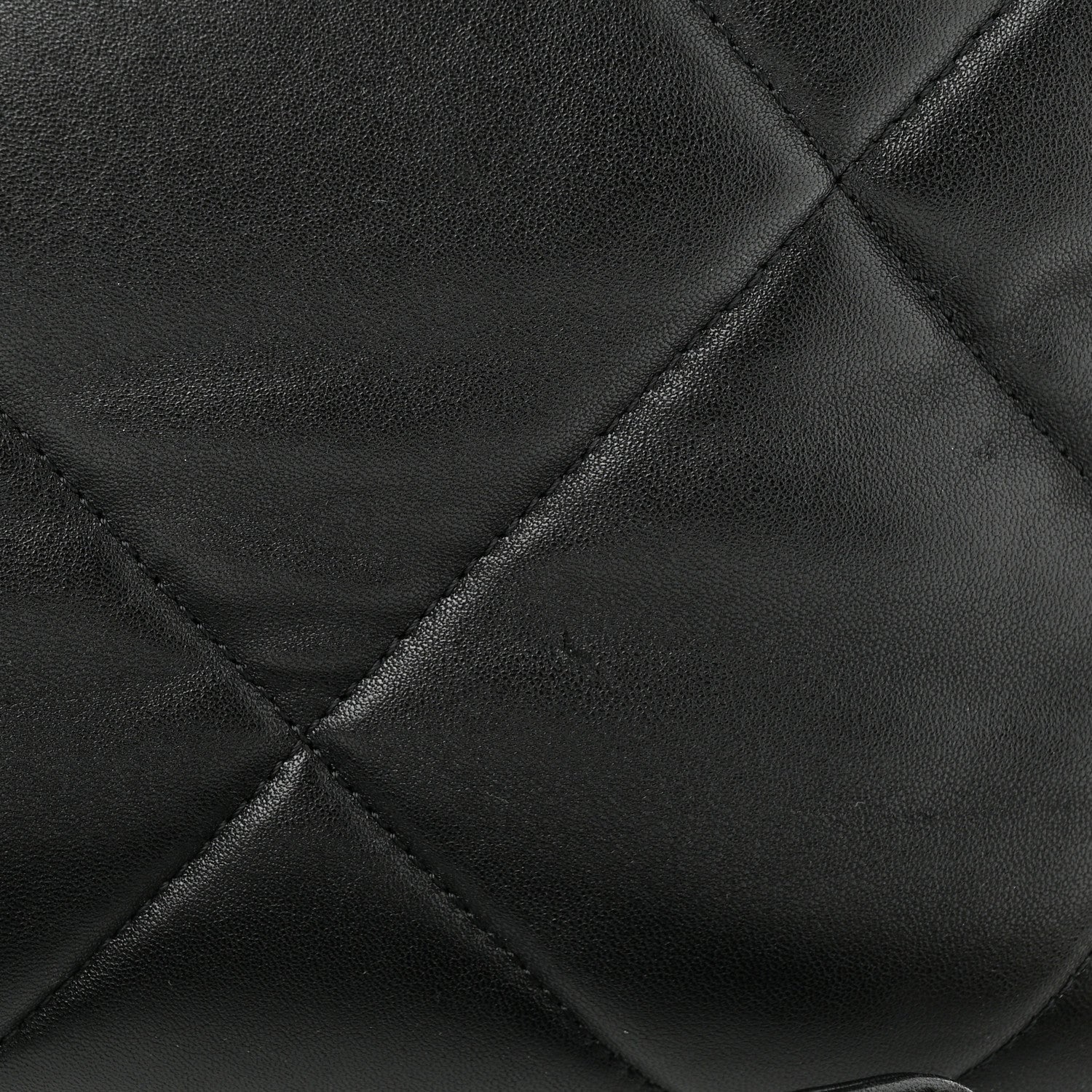 Chanel Lambskin Quilted Maxi Chanel 19 Flap Black 12 of 12