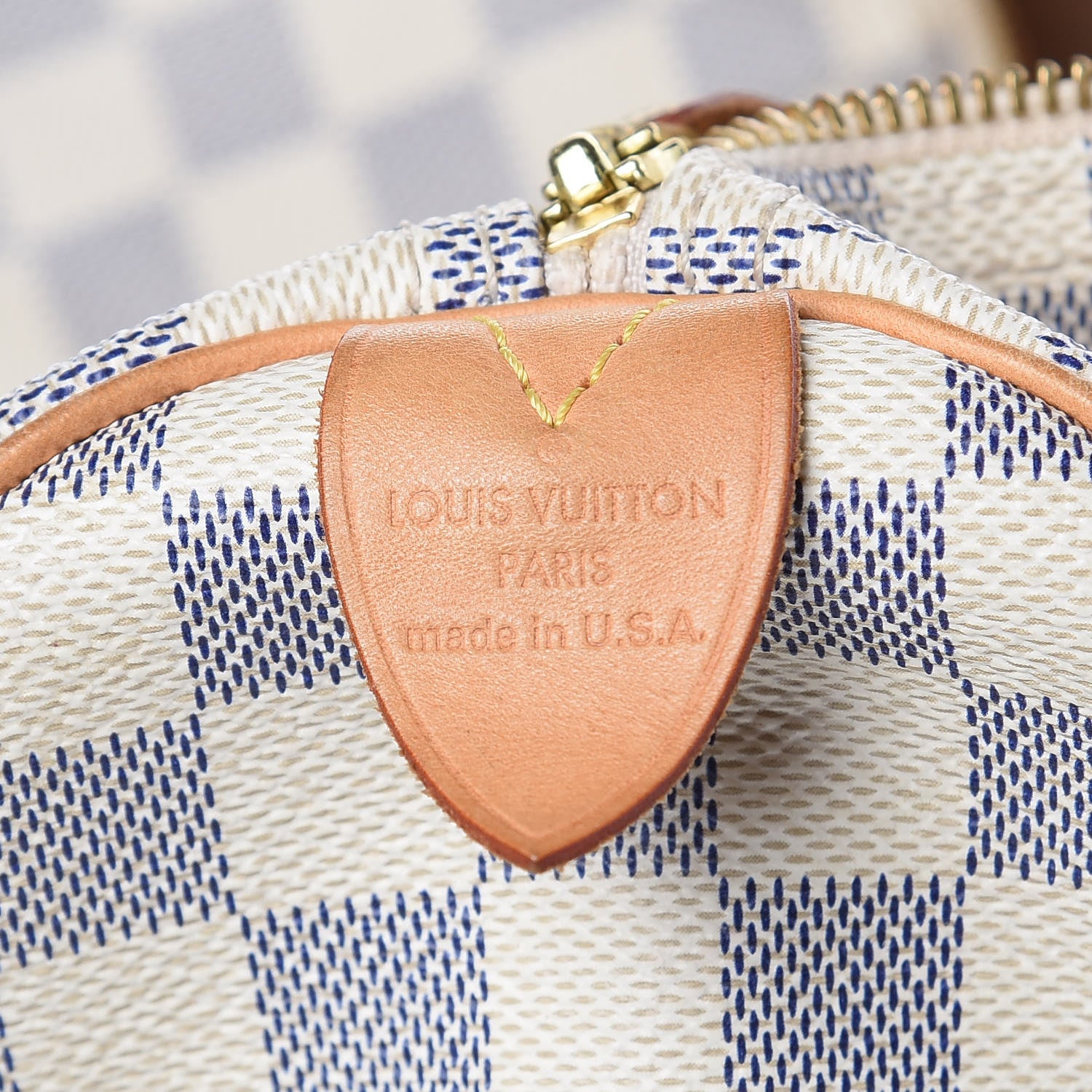 Louis Vuitton Damier Azur Speedy 35 7 of 14
