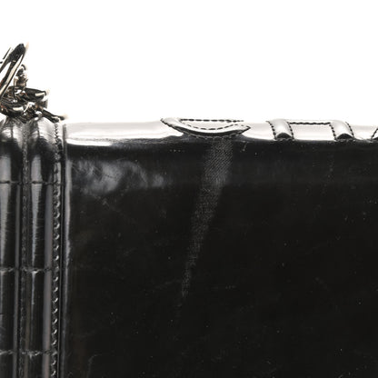 Chanel Glazed Calfskin Large Boy Flap Black 13 of 13