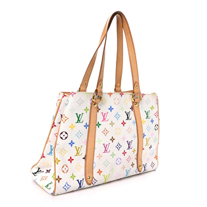 Louis Vuitton Monogram Multicolor Aurelia MM White 2 of 8