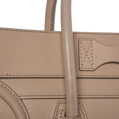 Celine Goatskin Mini Luggage Sand 11 of 15