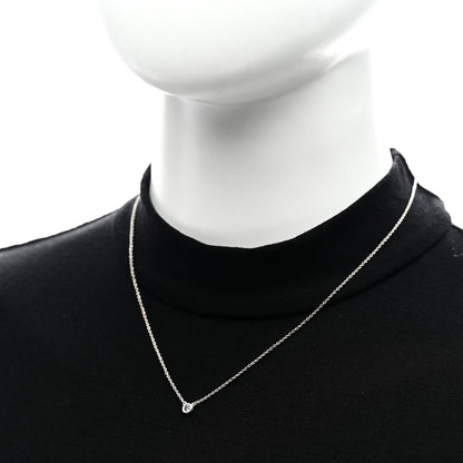 Tiffany Sterling Silver Tanzanite .07ct Elsa Peretti Color By The Yard Necklace 2 of 5
