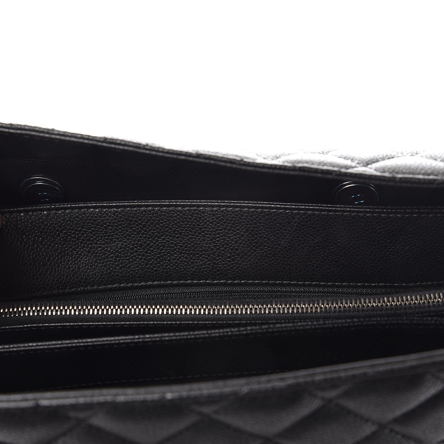 Chanel Caviar Quilted City Shopping Tote Black 8 of 8