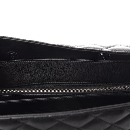 Chanel Caviar Quilted City Shopping Tote Black 8 of 8