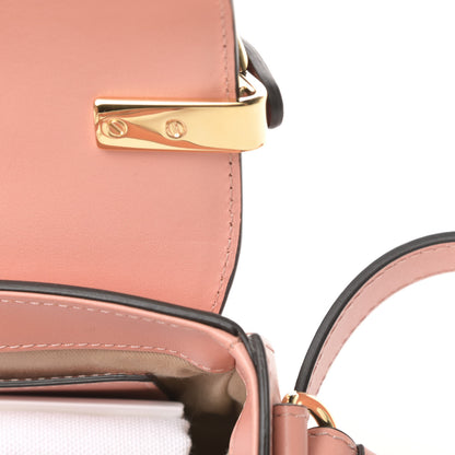 Chloe Shiny Calfskin Goatskin Mini C Double Carry Fallow Pink 11 of 12