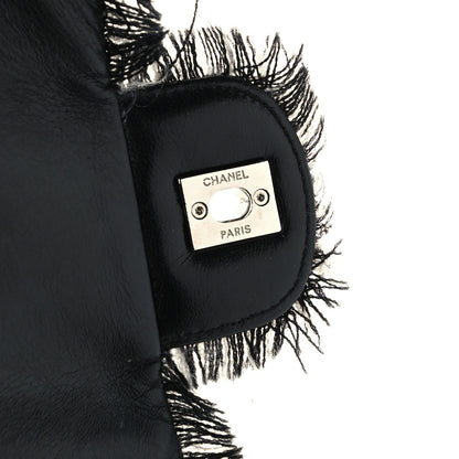 Chanel Lambskin Tweedy Flap Black 10 of 11