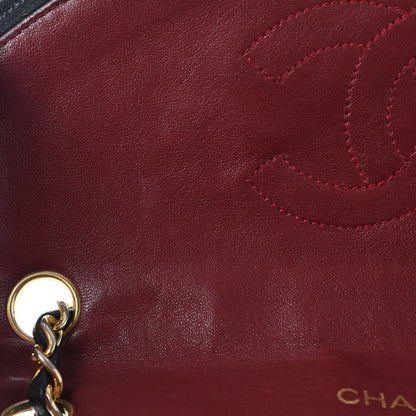Chanel Lambskin Quilted Medium Single Flap Black 11 of 15