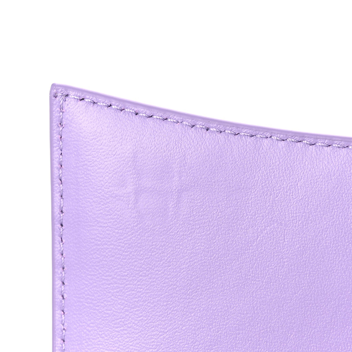 Balenciaga Shiny Calfskin Crocodile Embossed Hourglass Chain Bag Lilac 9 of 13