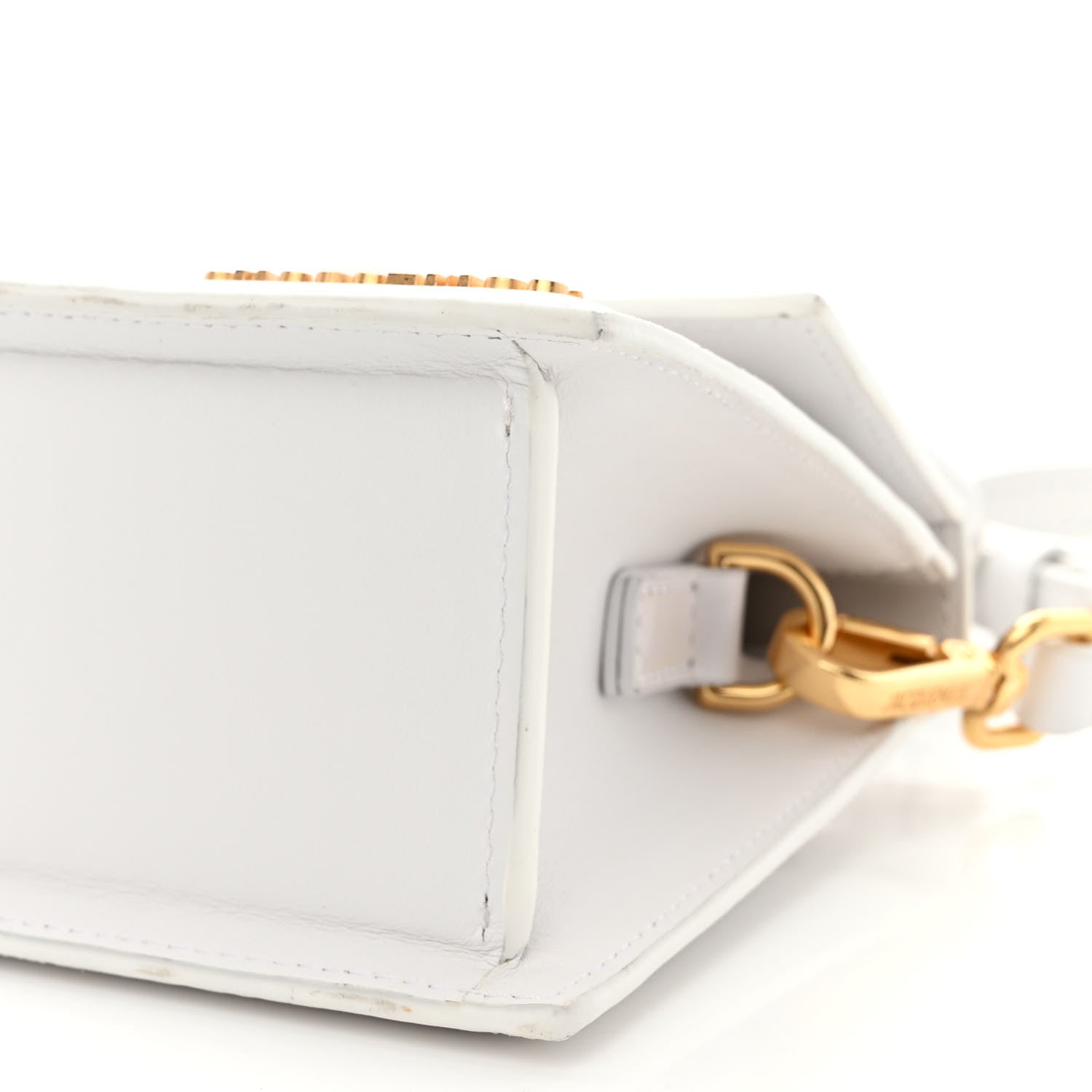 Jacquemus Smooth Calfskin Le Chiquito Noeud White 9 of 9