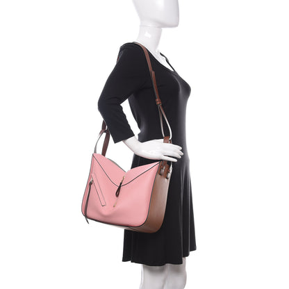 Loewe Calfskin Small Hammock Shoulder Bag Pastel Pink Tan 2 of 10