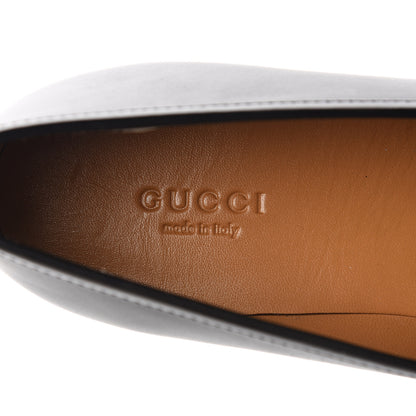 Gucci Calfskin Womens Jordaan Loafers 38.5 Black 7 of 9