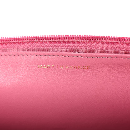 Chanel Caviar Quilted Boy Wallet On Chain WOC Pink 7 of 19