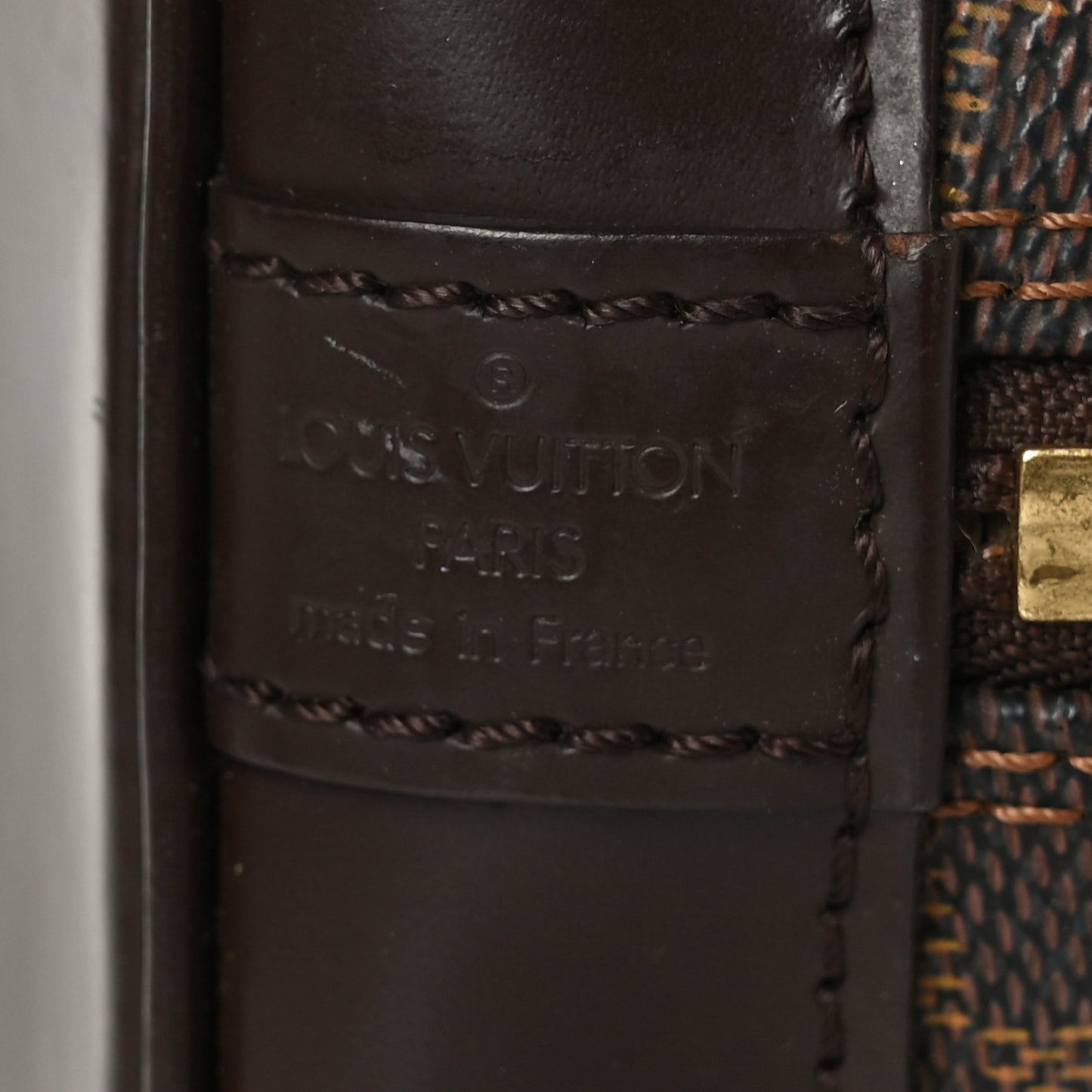 Damier Ebene Alma PM