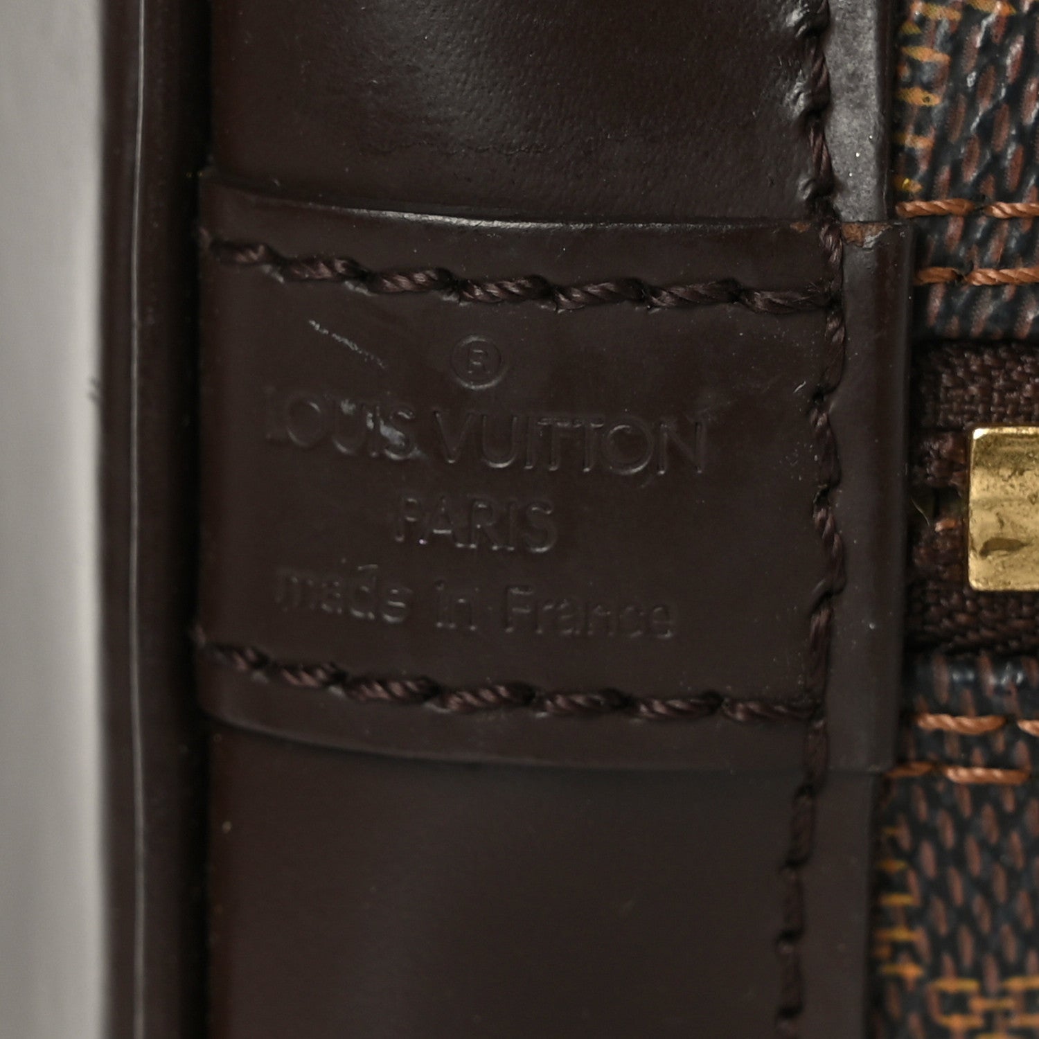 Louis Vuitton Damier Ebene Alma PM 6 of 9