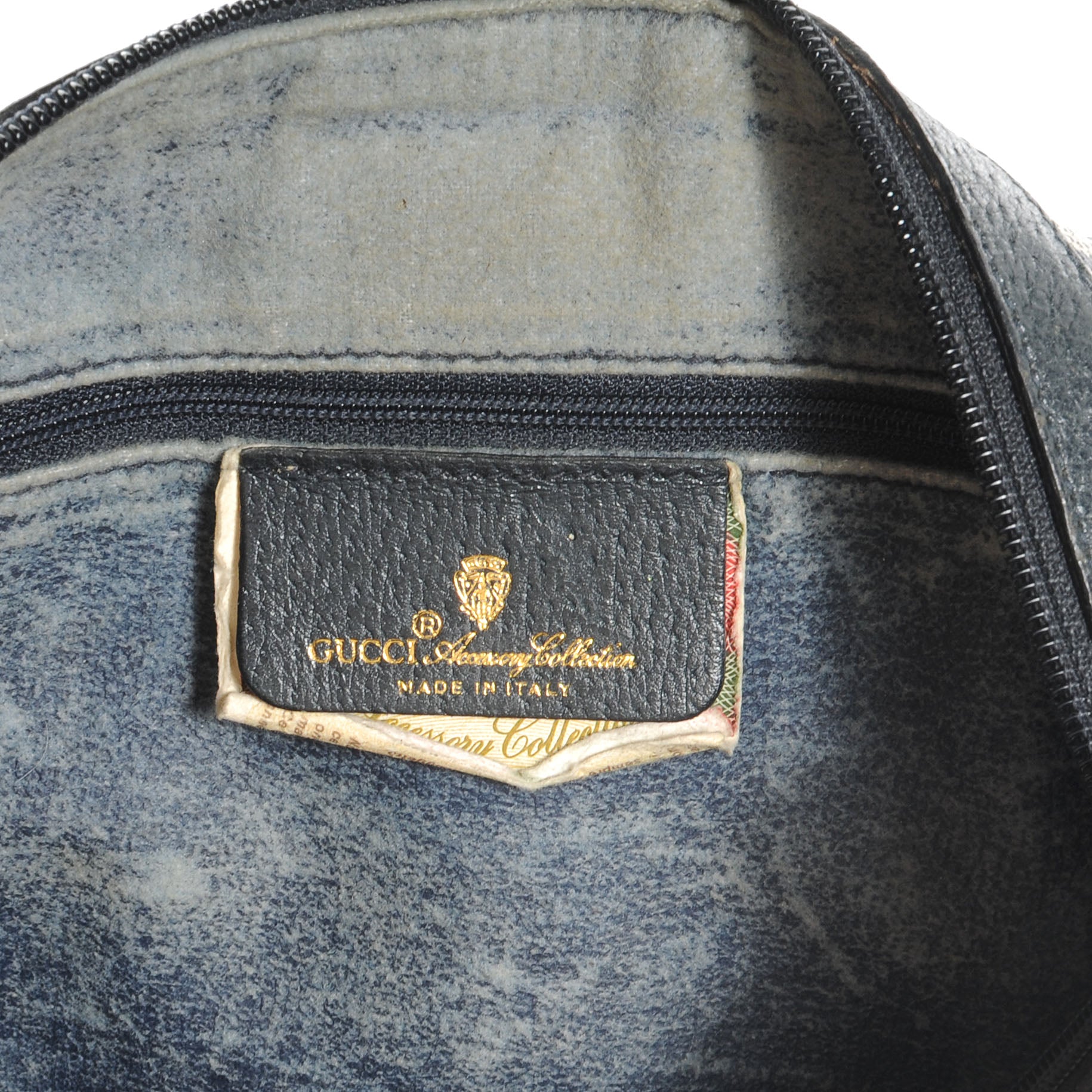 Gucci Monogram Web Boston Navy 6 of 9