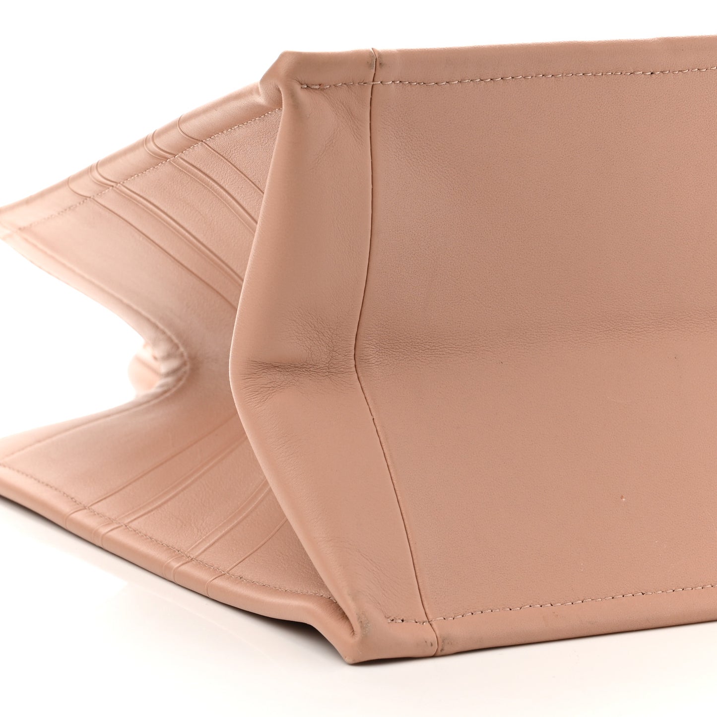 Calfskin Embossed Medium Book Tote Rose de Vents