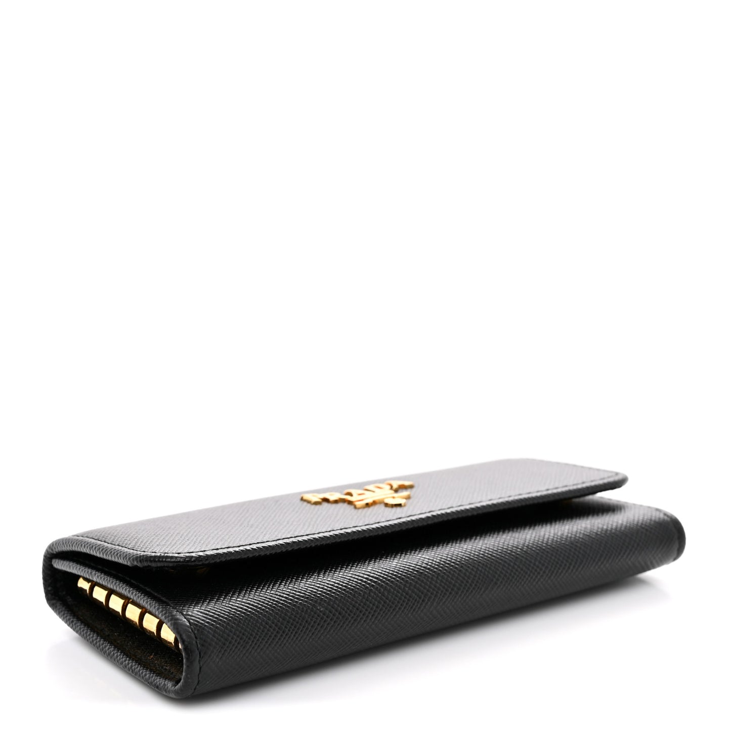 Saffiano Metal 6 Key Holder Black