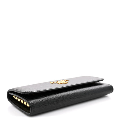 Prada Saffiano Metal 6 Key Holder Black 4 of 8