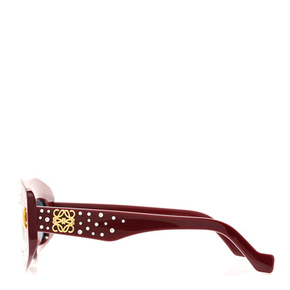 Loewe Acetate Cat Eye Sunglasses LW4114IS Opaline 2 of 6
