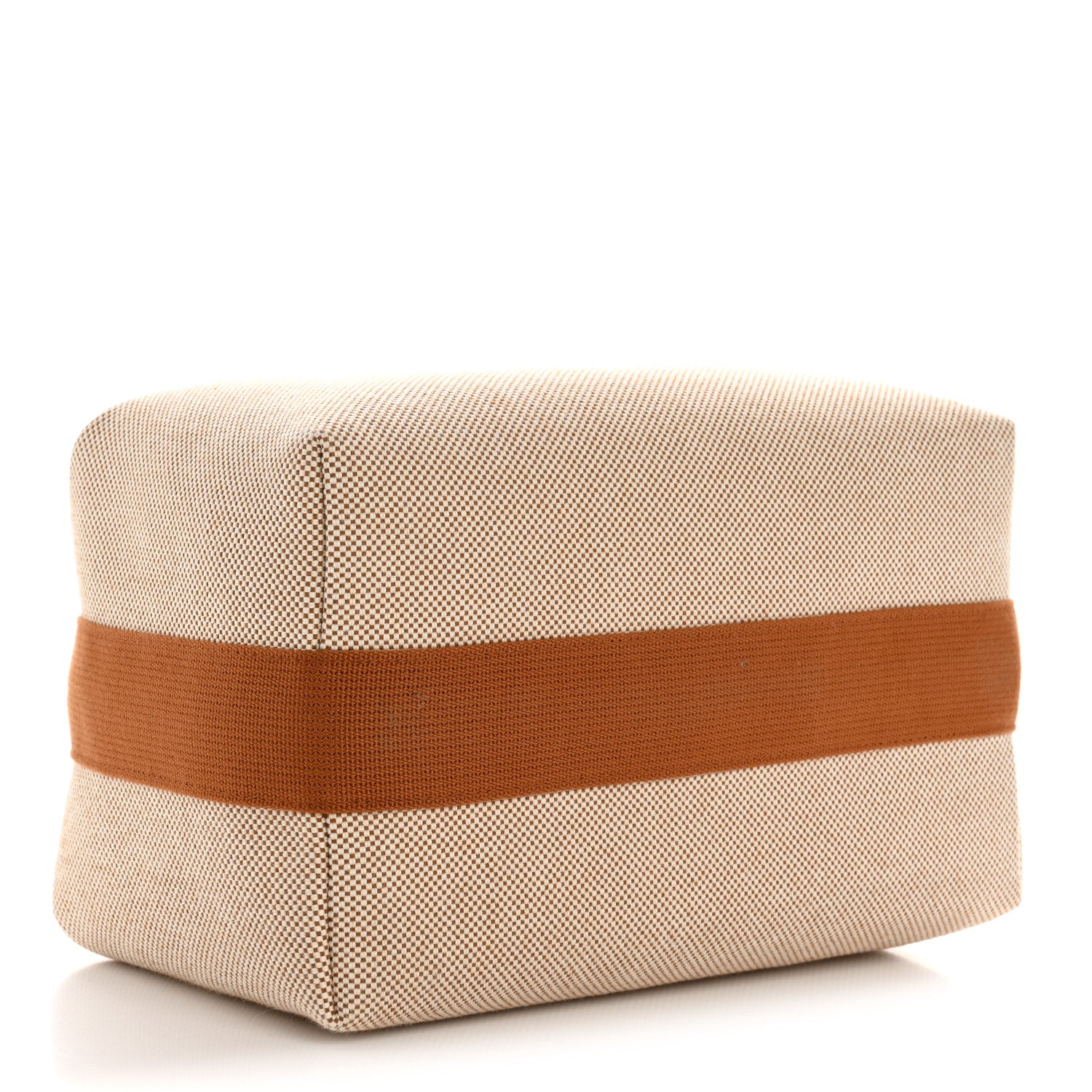 Hermes Canvas Large Bride-A-Brac Cabriole Case Biscuit 4 of 7