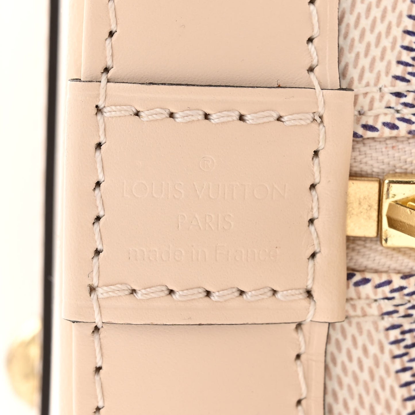 Damier Azur Braided Alma BB