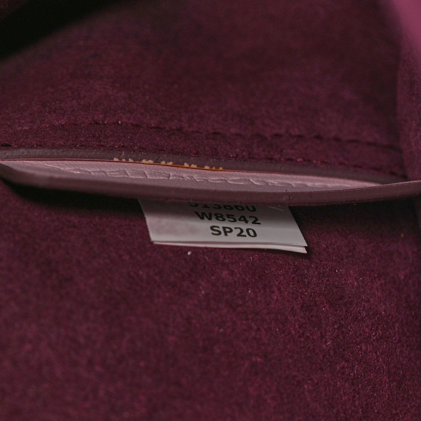 Eco Alter Nappa East West Perforated Tote Lilac