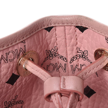 MCM Visetos Medium Liz Reversible Shopper Tote Soft Pink 19 of 20