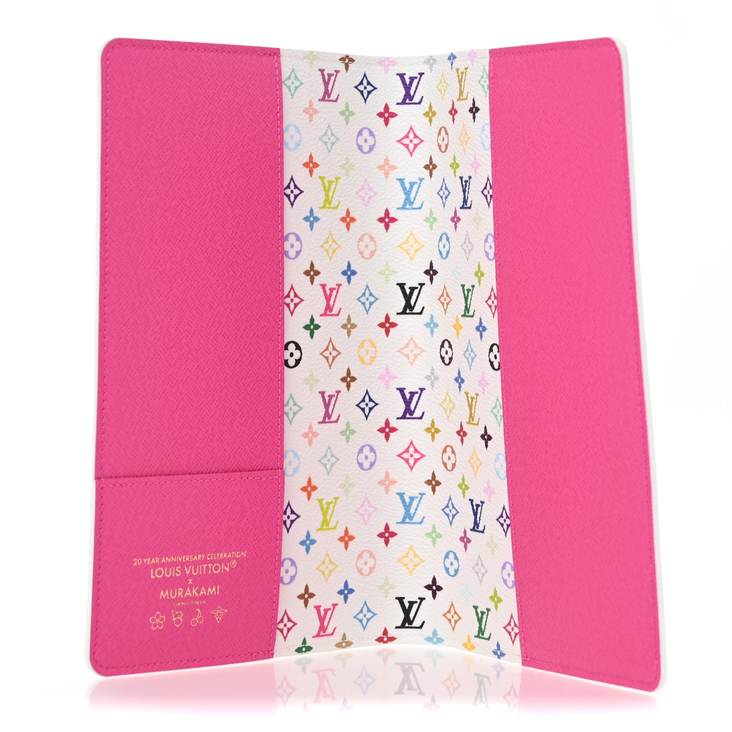 LV X TM Monogram Multicolor Emily Notebook Cover MM White