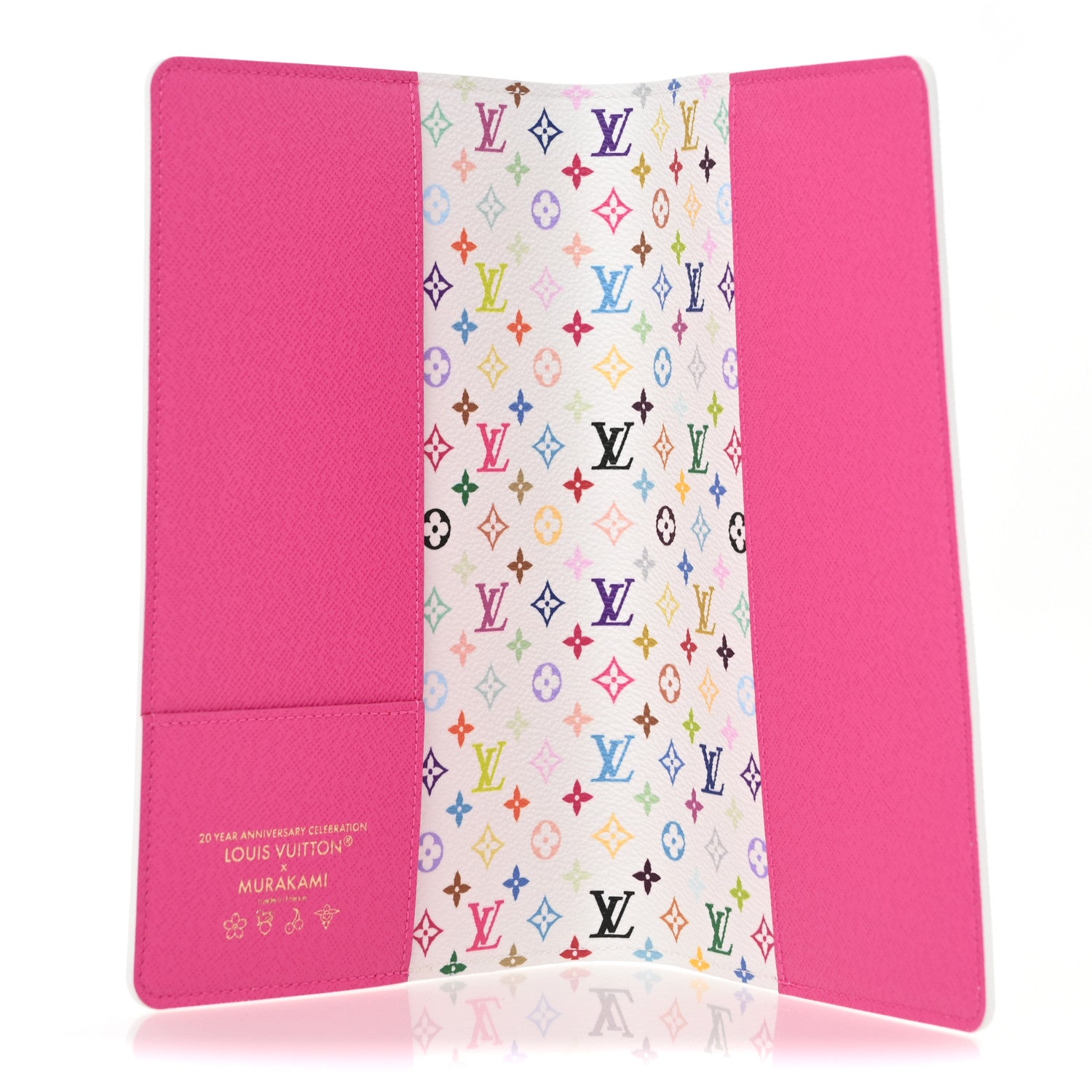 Louis Vuitton LV X TM Monogram Multicolor Emily Notebook Cover MM White 5 of 6