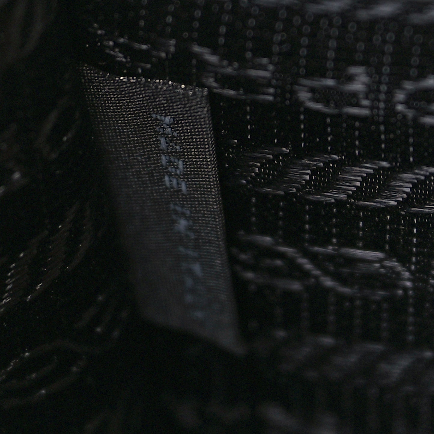 Saffiano Soft Calfskin Metal Triangle Logo Envelope Chain Shoulder Bag Marmo