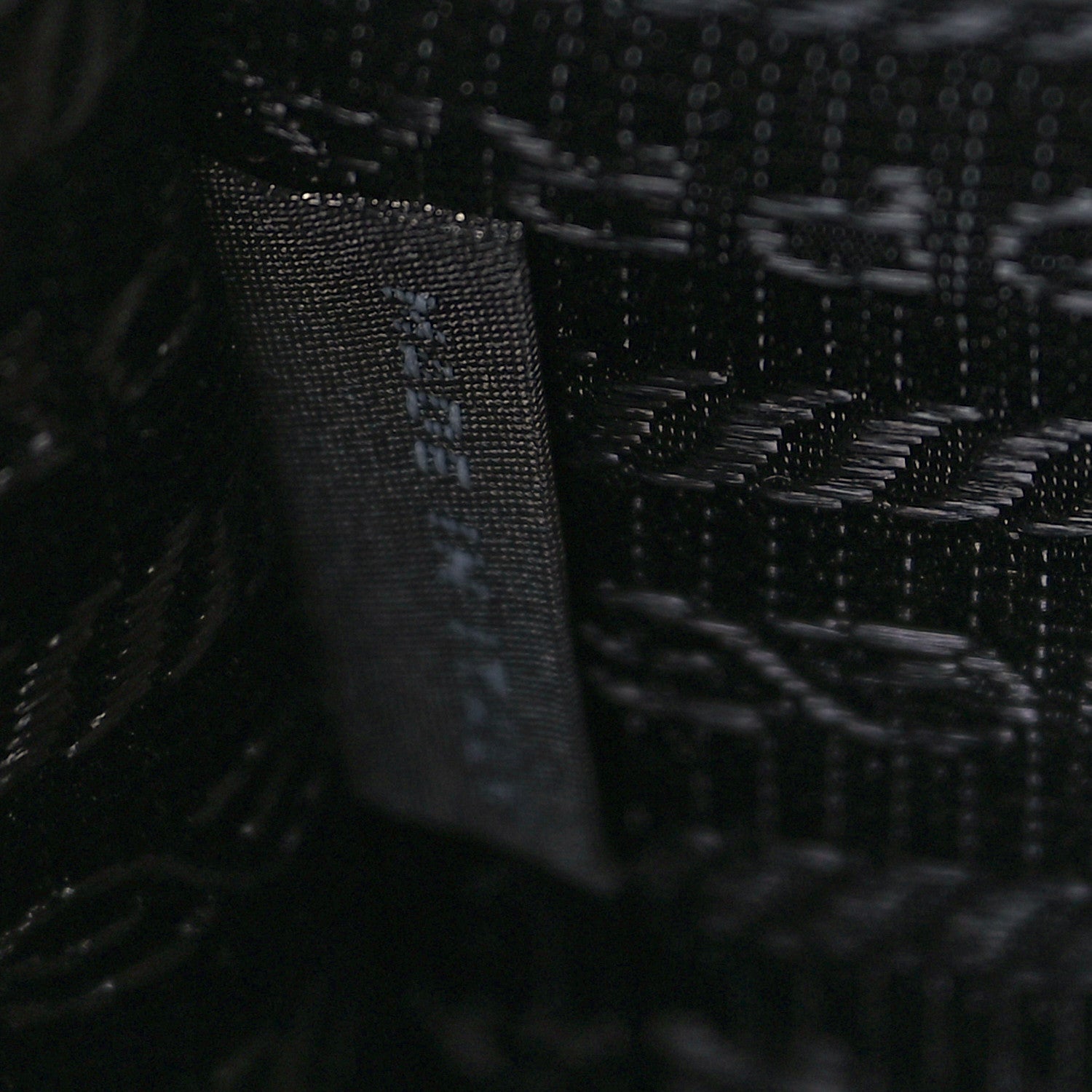 Prada Saffiano Soft Calfskin Metal Triangle Logo Envelope Chain Shoulder Bag Marmo 7 of 9