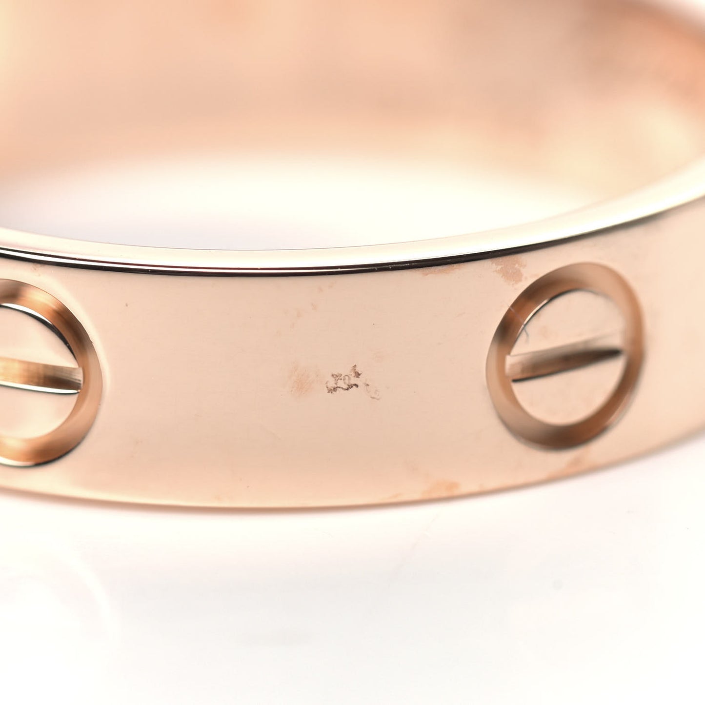 18K Pink Gold 5.5mm LOVE Ring 65 11