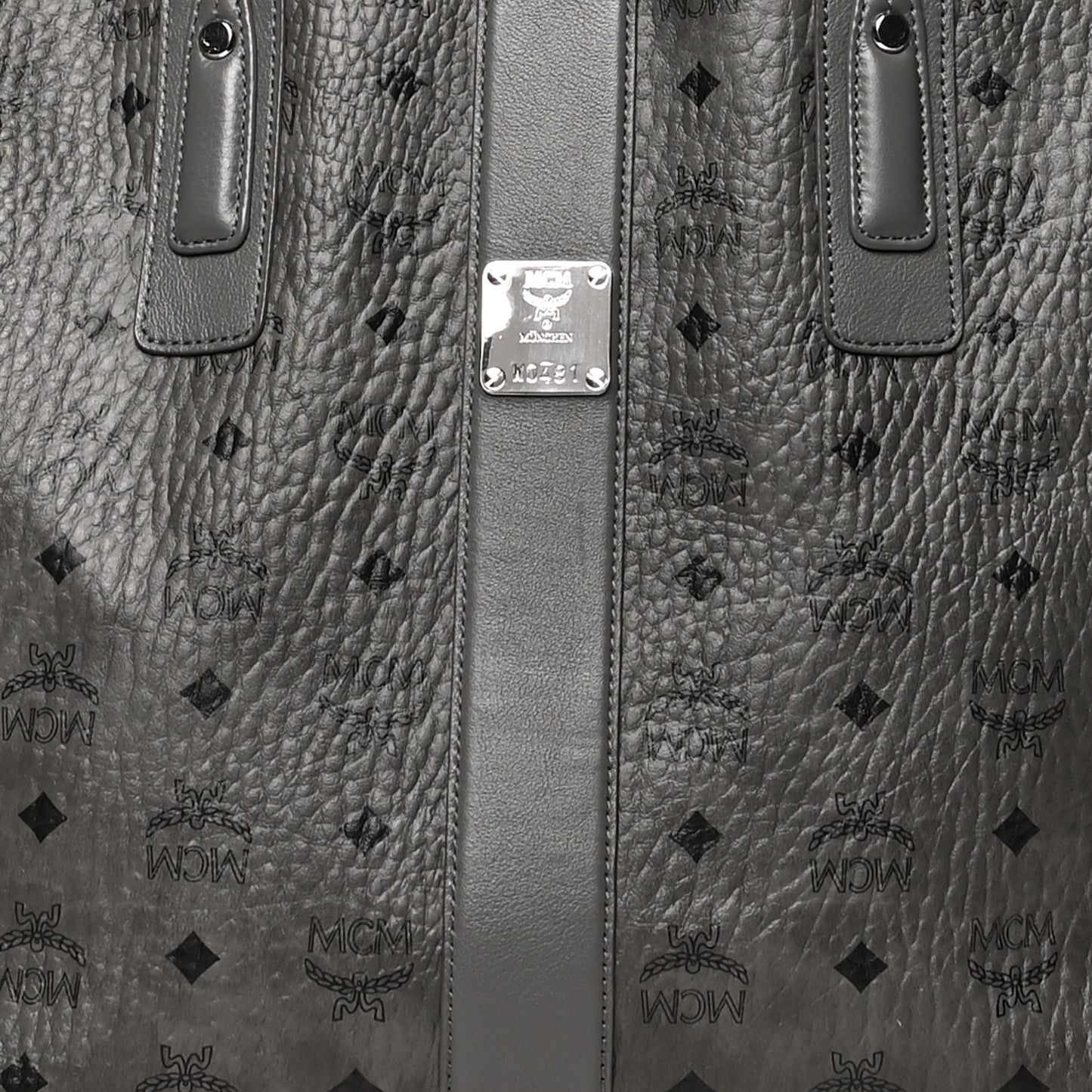 Visetos Medium Liz Reversible Shopper Tote Phantom Grey