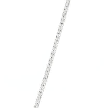 Parker & West by FASHIONPHILE 14K White Gold Diamond 3.90ctw Tennis Necklace 4 of 10