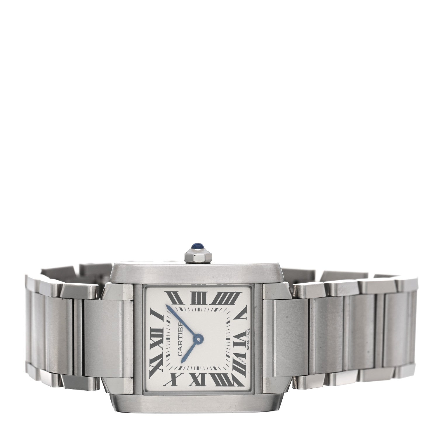 Cartier Stainless Steel 25mm Tank Francaise Quartz Watch 2 of 5