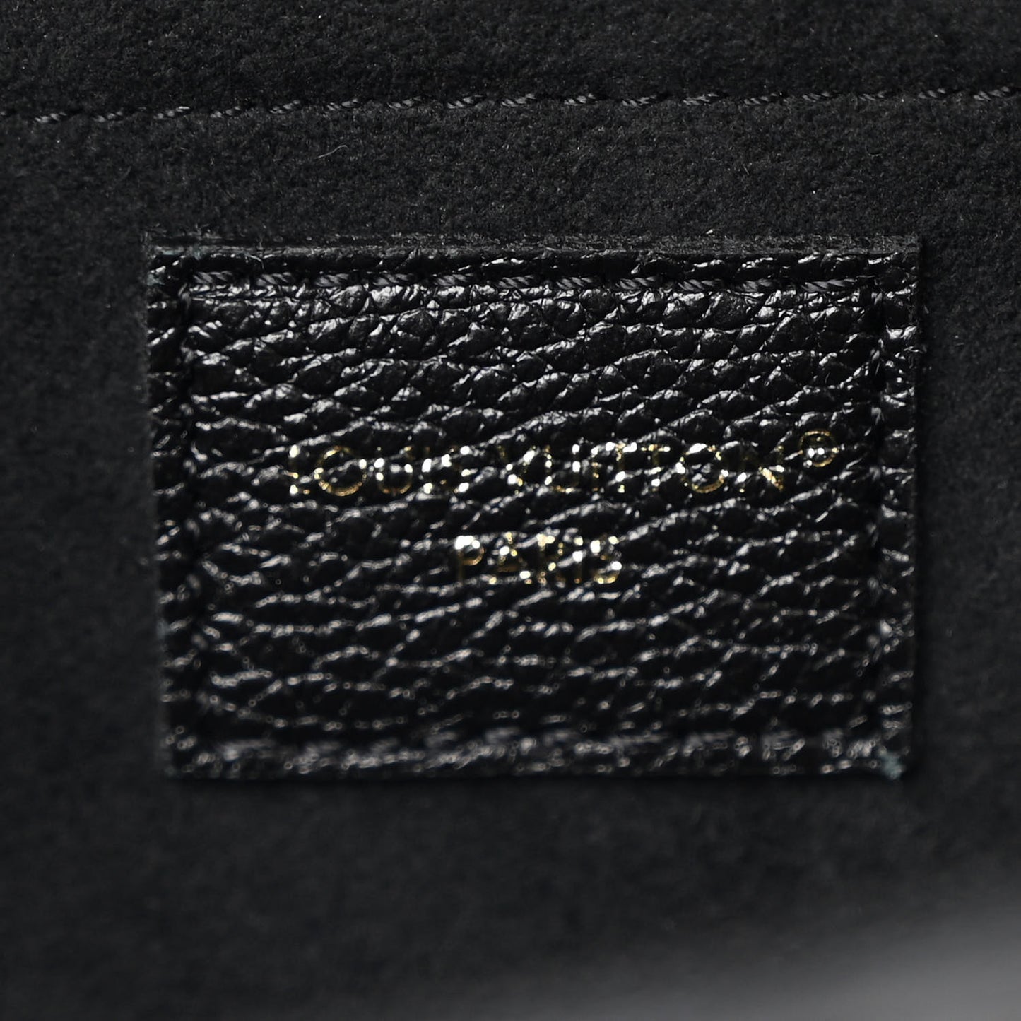 Empreinte Pochette Felicie Chain Wallet Black