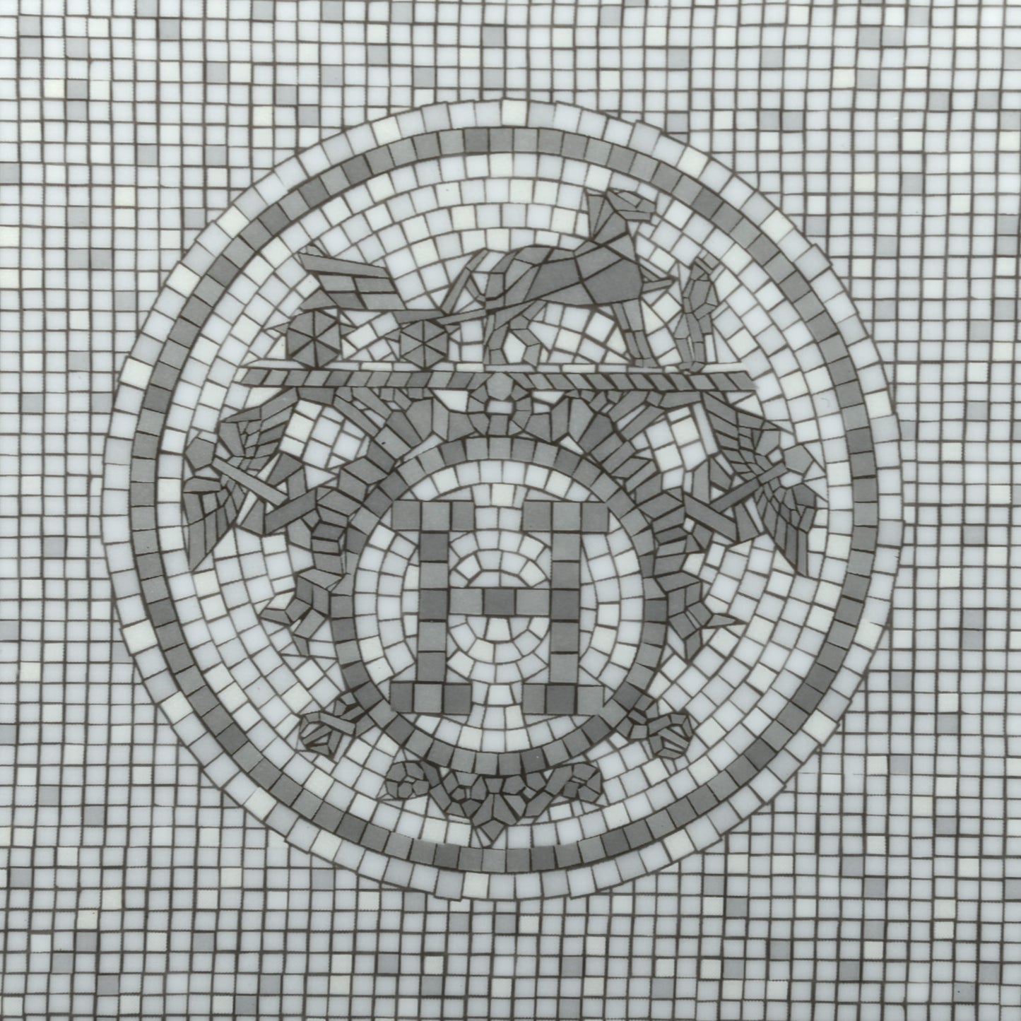 Porcelain Mosaique Au 24 Platine Change Tray