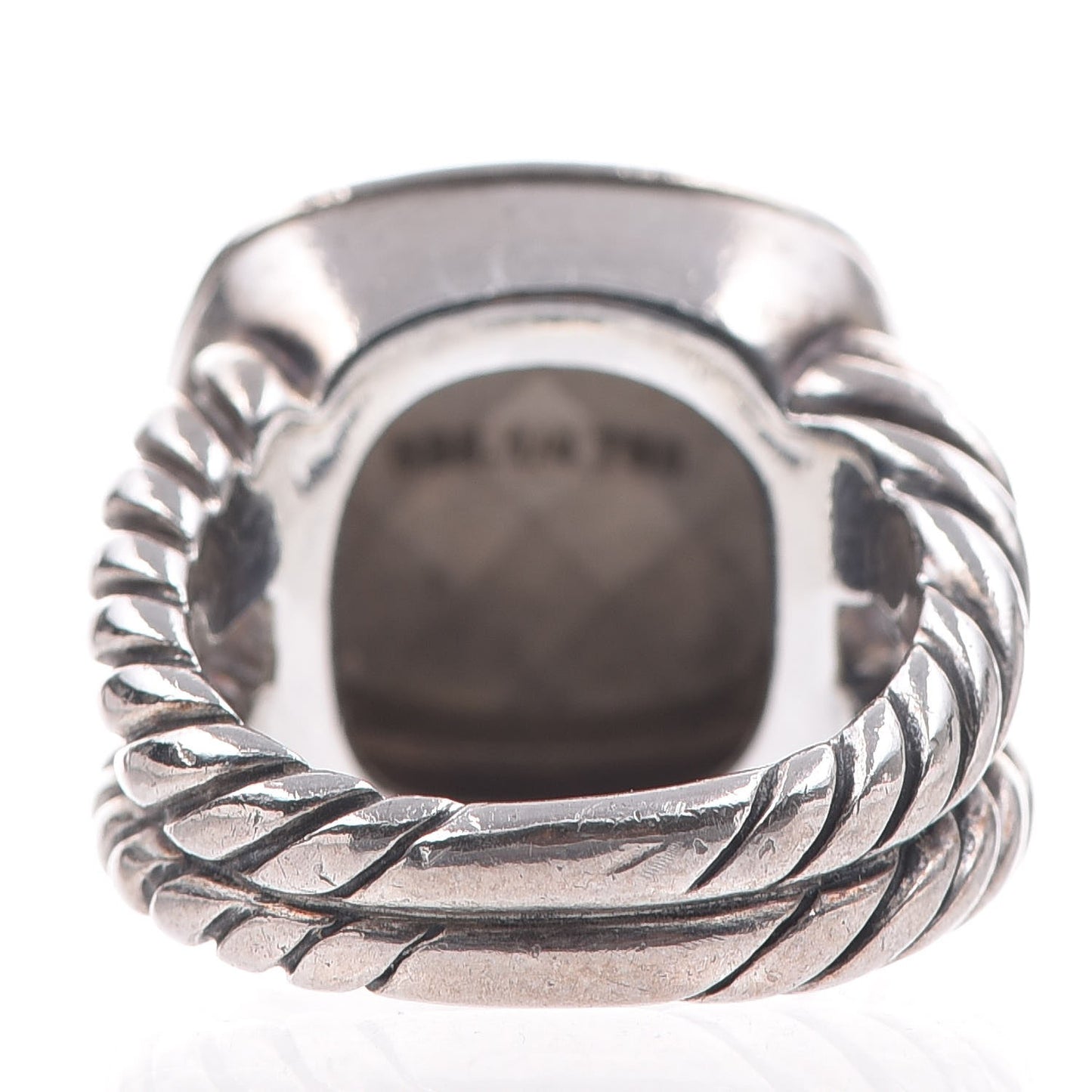 Sterling Silver 18K Yellow Gold 14mm Albion Dome Ring 51 5.75
