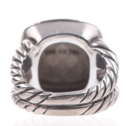 David Yurman Sterling Silver 18K Yellow Gold 14mm Albion Dome Ring 51 5.75 4 of 7