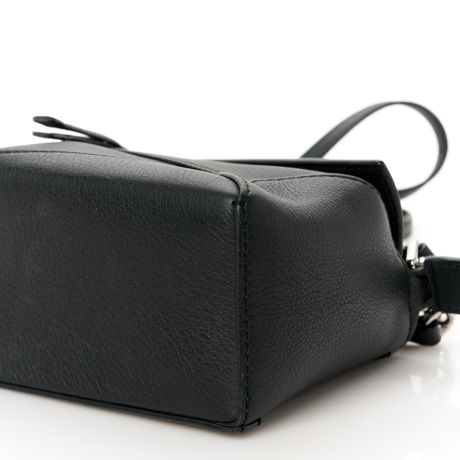 Loewe Calfskin Mini Puzzle Edge Bag Black 10 of 10