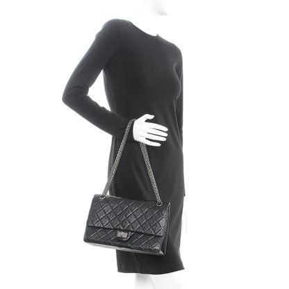 Chanel Aged Calfskin Quilted 2.55 Reissue 226 Flap Black 3 of 13