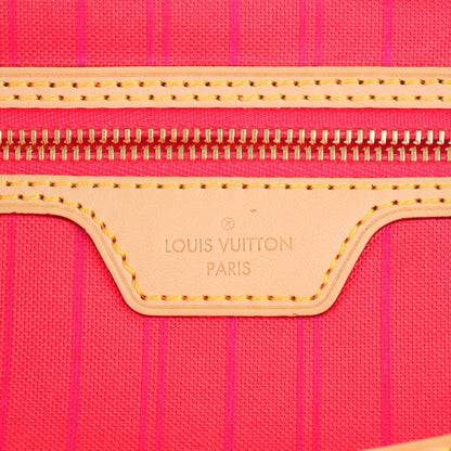 Louis Vuitton Damier Azur Delightful MM Pink 6 of 8