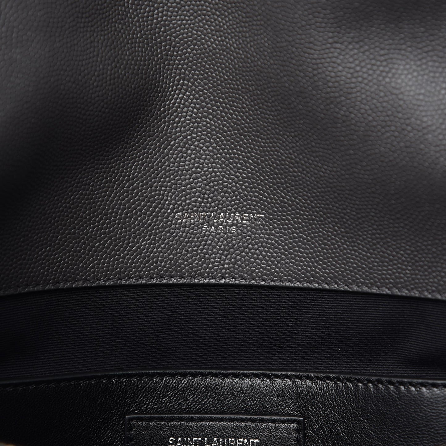 Grain De Poudre Medium West Hollywood Monogram Fold-Over Grey