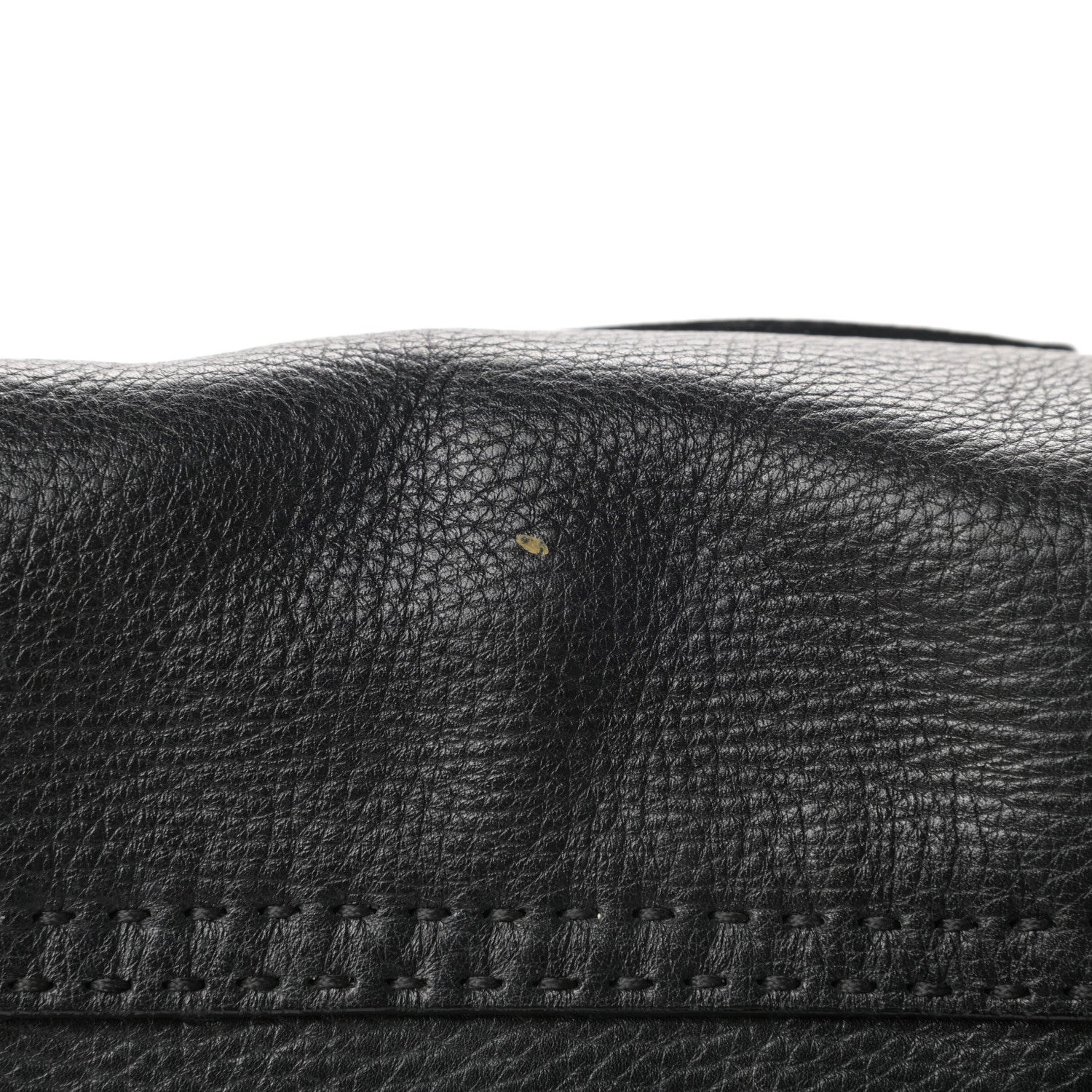 Prada Vitello Daino Shoulder Flap Bag Black 14 of 15