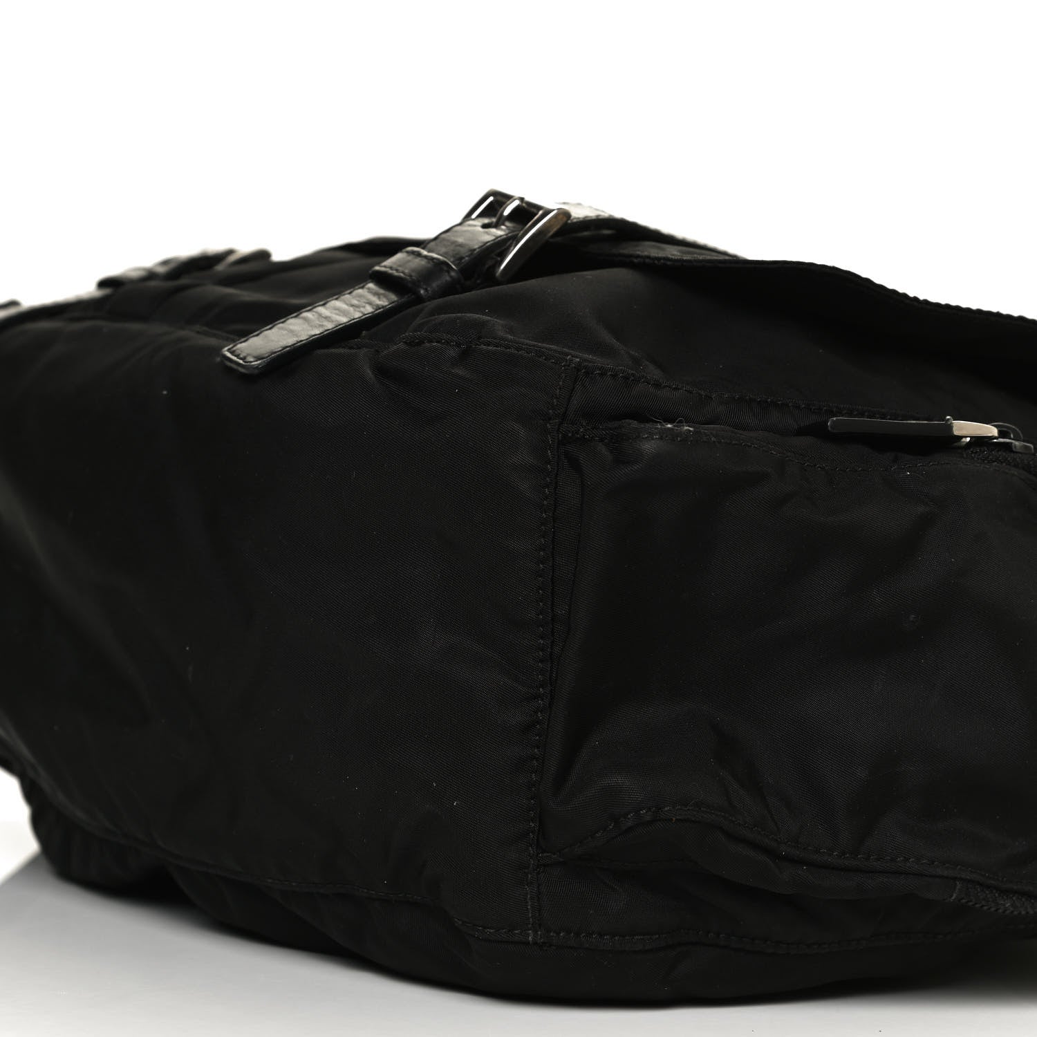 Prada Tessuto Nylon Vela Messenger Bag Black 9 of 13