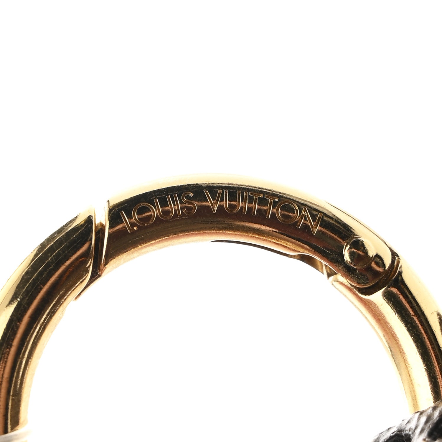 Louis Vuitton Monogram Fetish Flower Perforated Bag Charm Pink 3 of 3