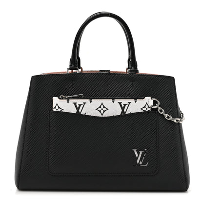 Louis Vuitton Epi Marelle Tote MM Black 1 of 12