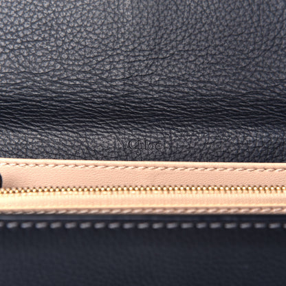 Chloe Calfskin Marcie Continental Flap Wallet Black 6 of 7